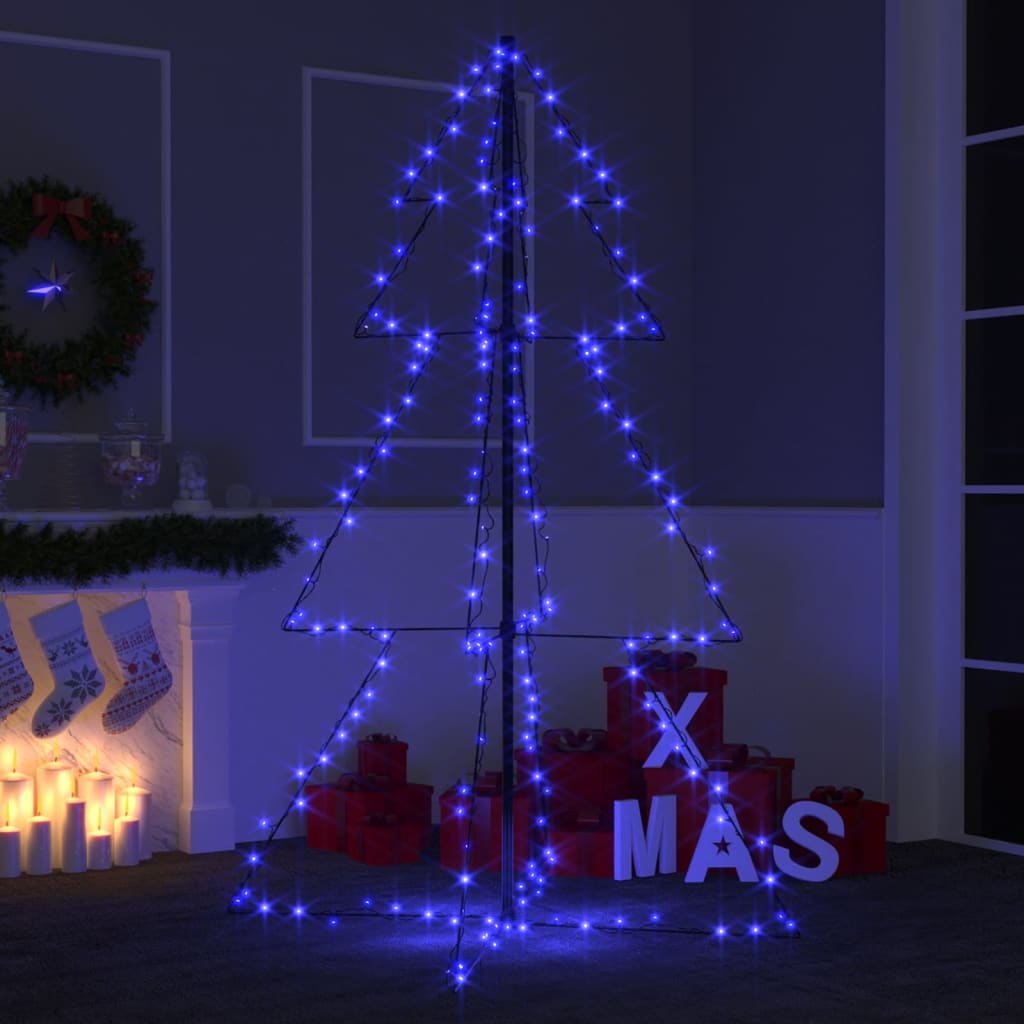 Juletre kjegle 200 LED innendørs og utendørs 98x150 cm