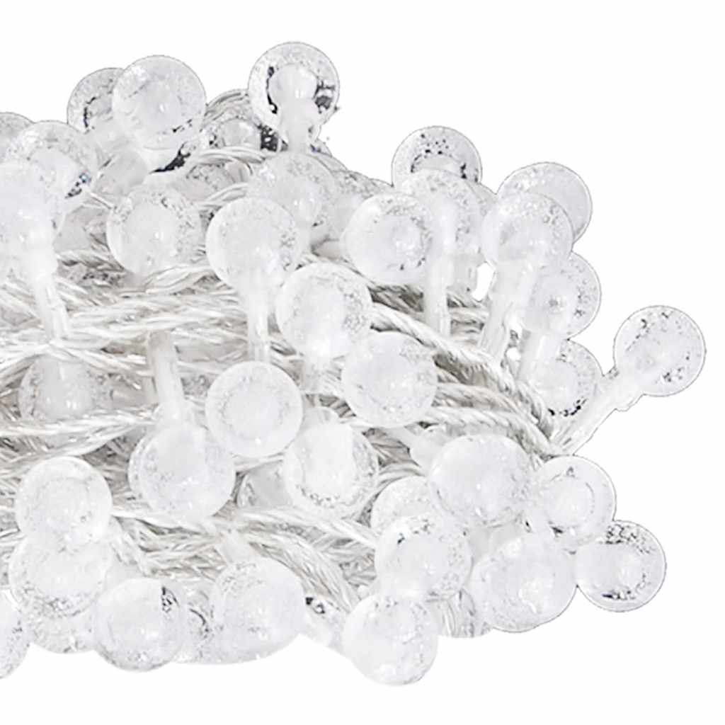Eventyrlysslynger 20 m 200 LED varmhvit 8 funksjoner