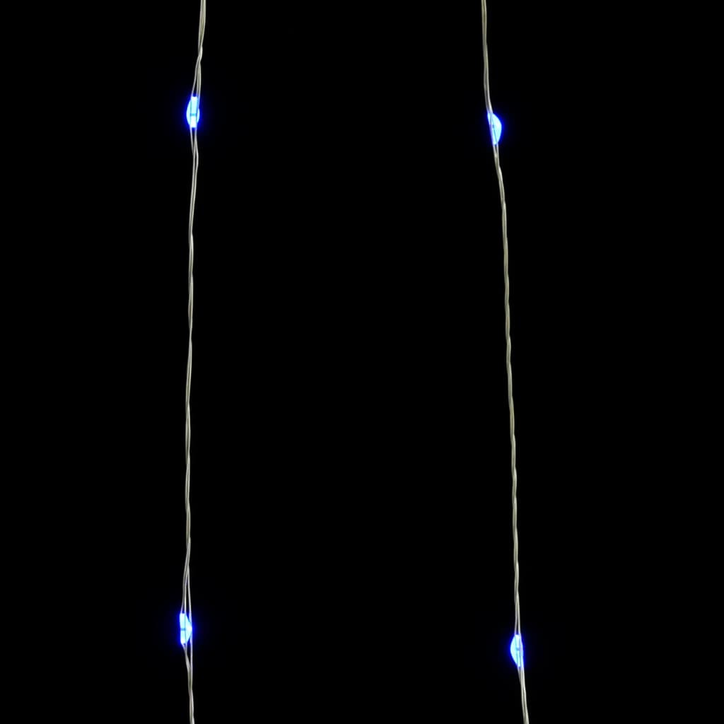 Eventyrlysslynger 40m 400 LED kaldhvitt 8 funksjoner