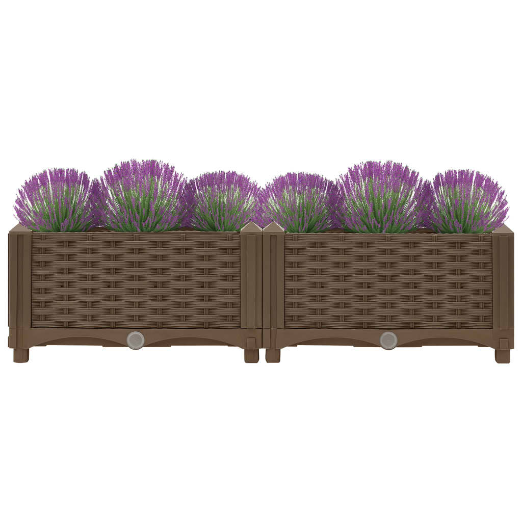 Høybed 80x40x23 cm polypropylen
