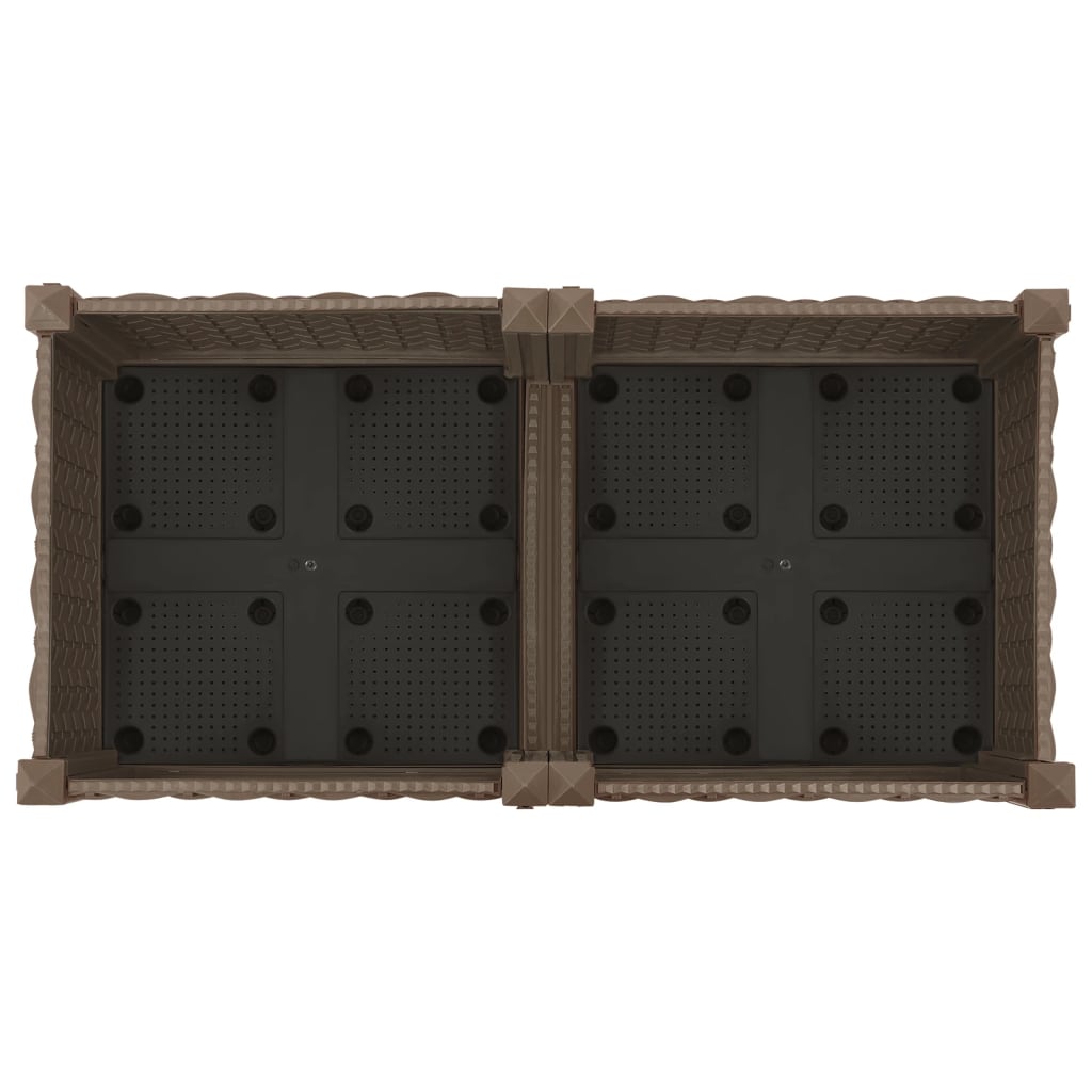 Høybed 80x40x23 cm polypropylen