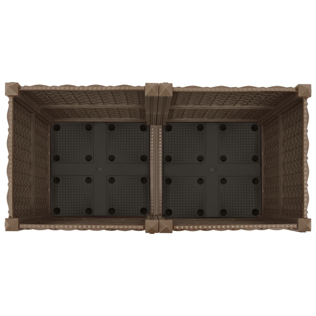 Høybed 80x40x38 cm polypropylen