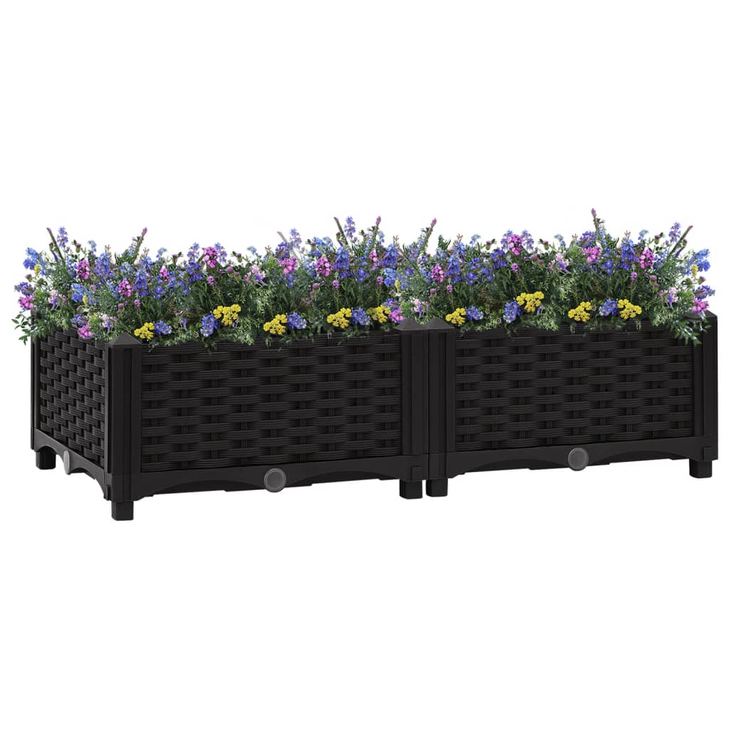 Høybed 80x40x23 cm polypropylen