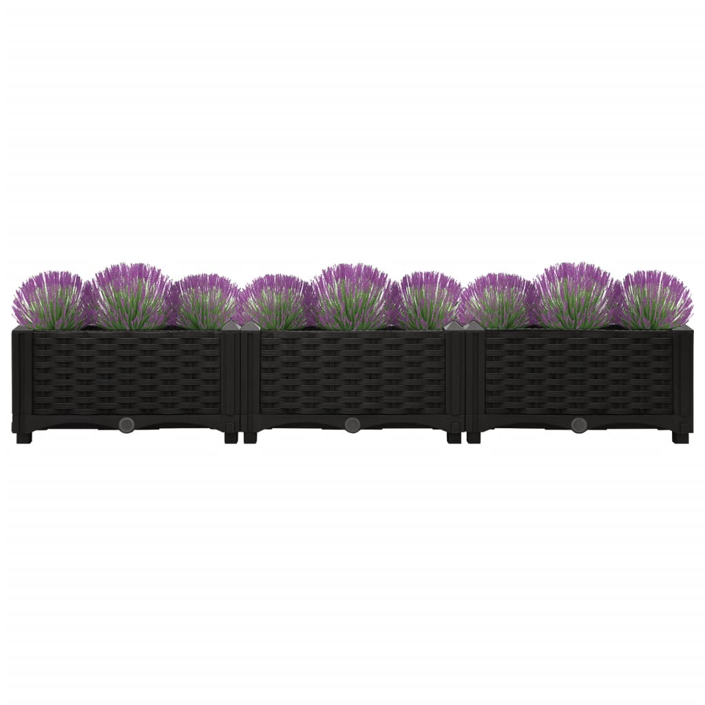 Høybed 120x40x23 cm polypropylen