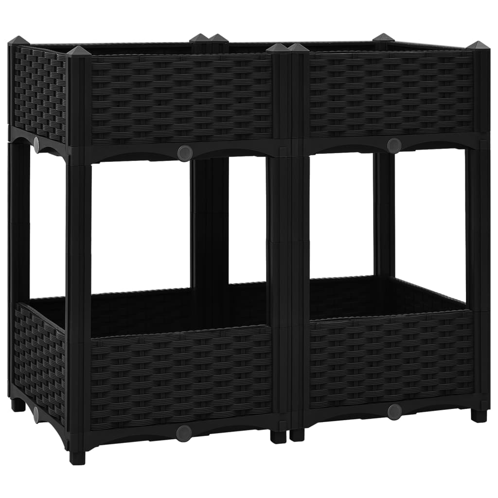 Høybed 80x40x71 cm polypropylen