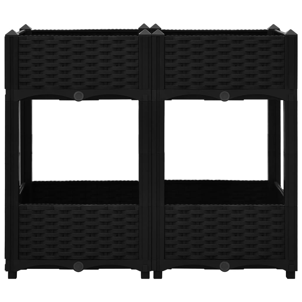 Høybed 80x40x71 cm polypropylen