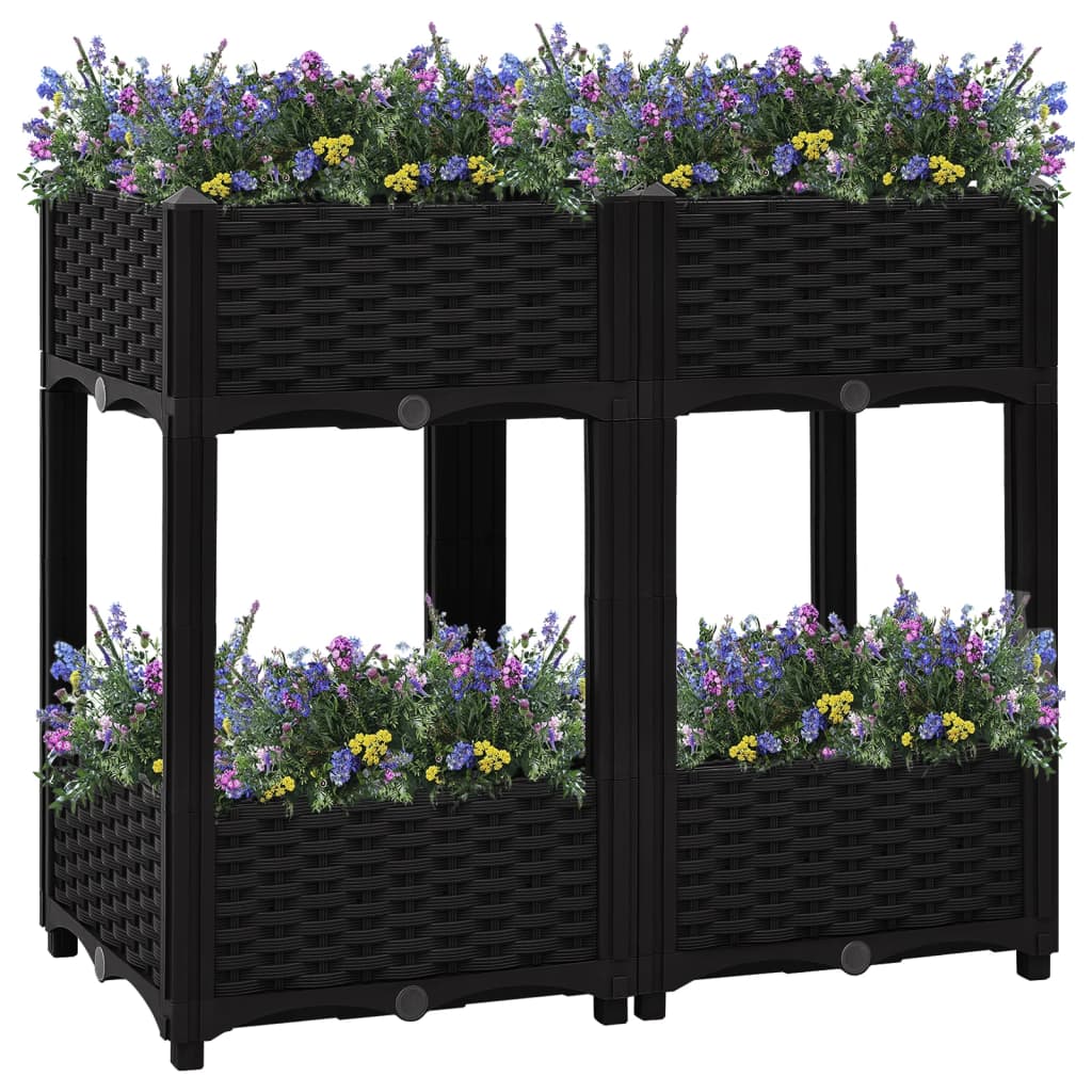 Høybed 80x40x71 cm polypropylen