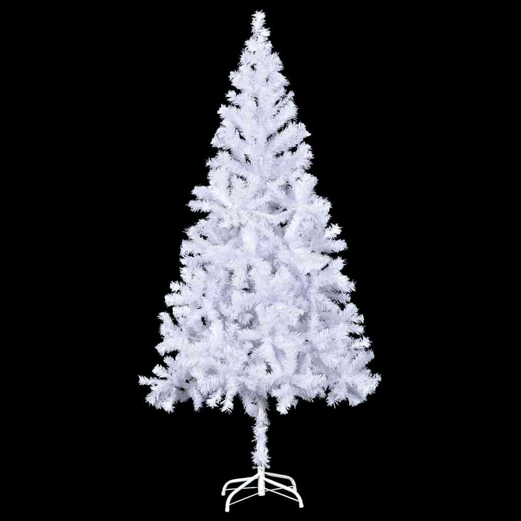 Forhåndsbelyst kunstig juletre med kulesett 210 cm 910 grener
