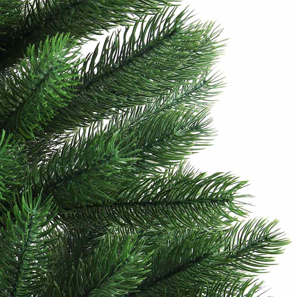 Forhåndsbelyst kunstig juletre med kulesett 65 cm grønn