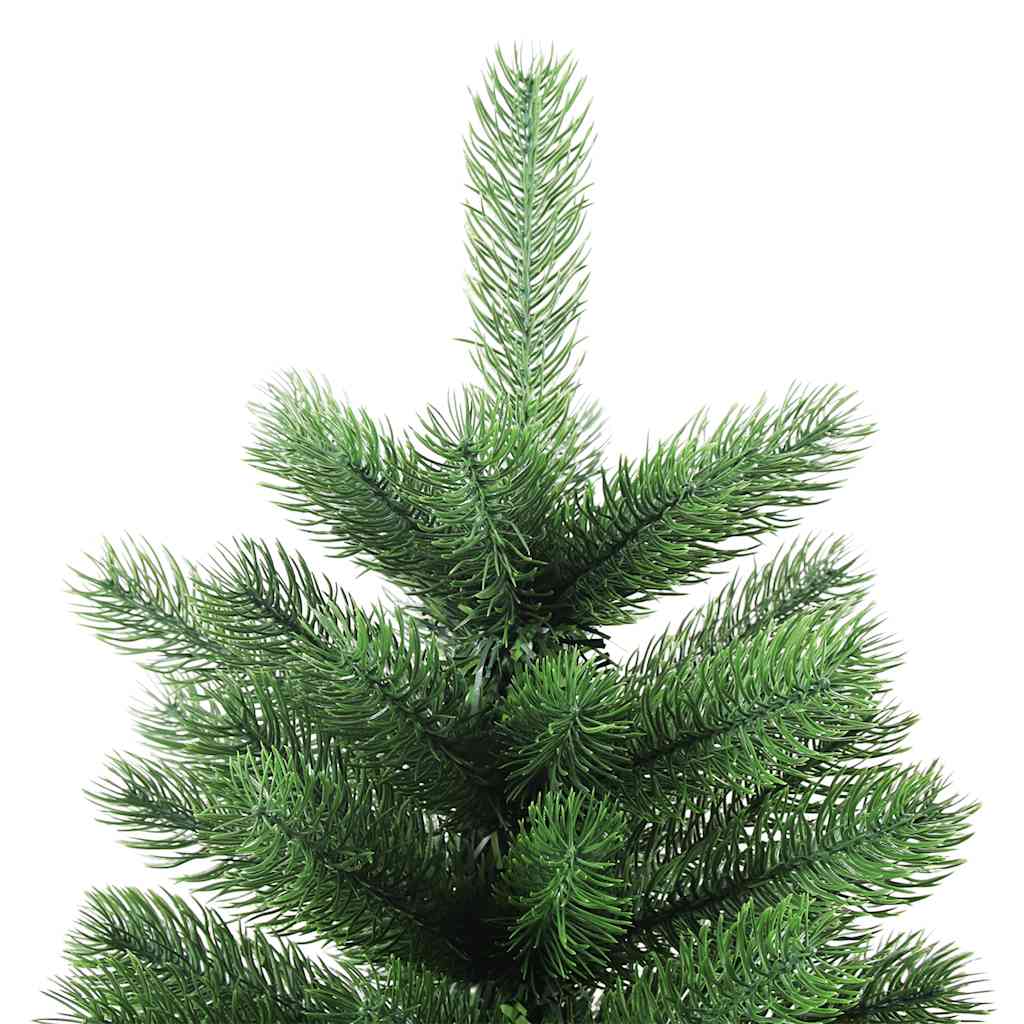 Forhåndsbelyst kunstig juletre med kulesett 90 cm grønn