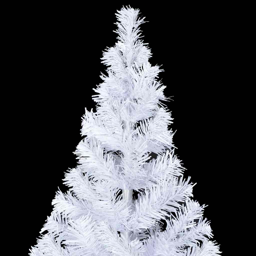 Forhåndsbelyst kunstig juletre med kulesett 210 cm 910 grener