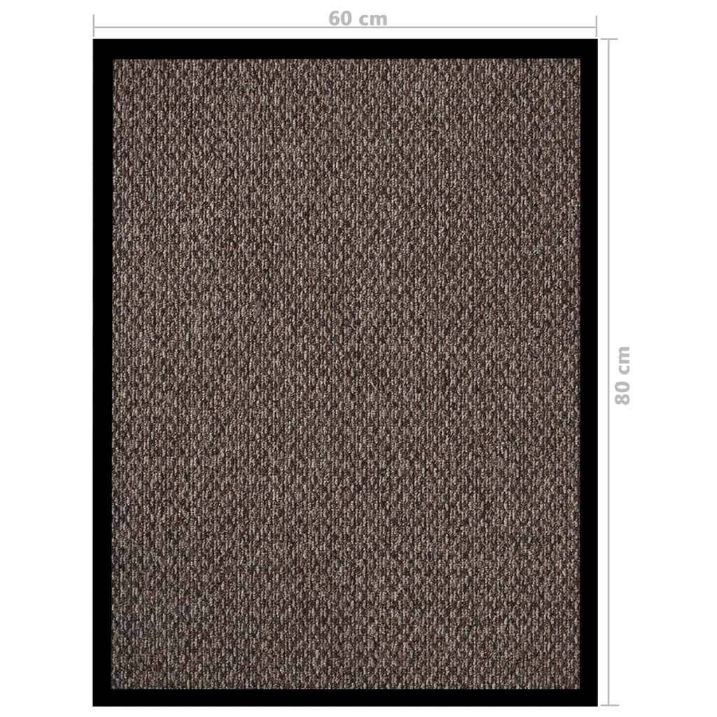 Dørmatte beige 60x80 cm