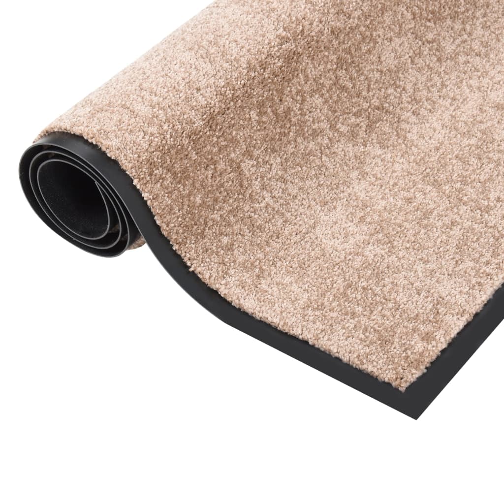 Dørmatte beige 80x120 cm