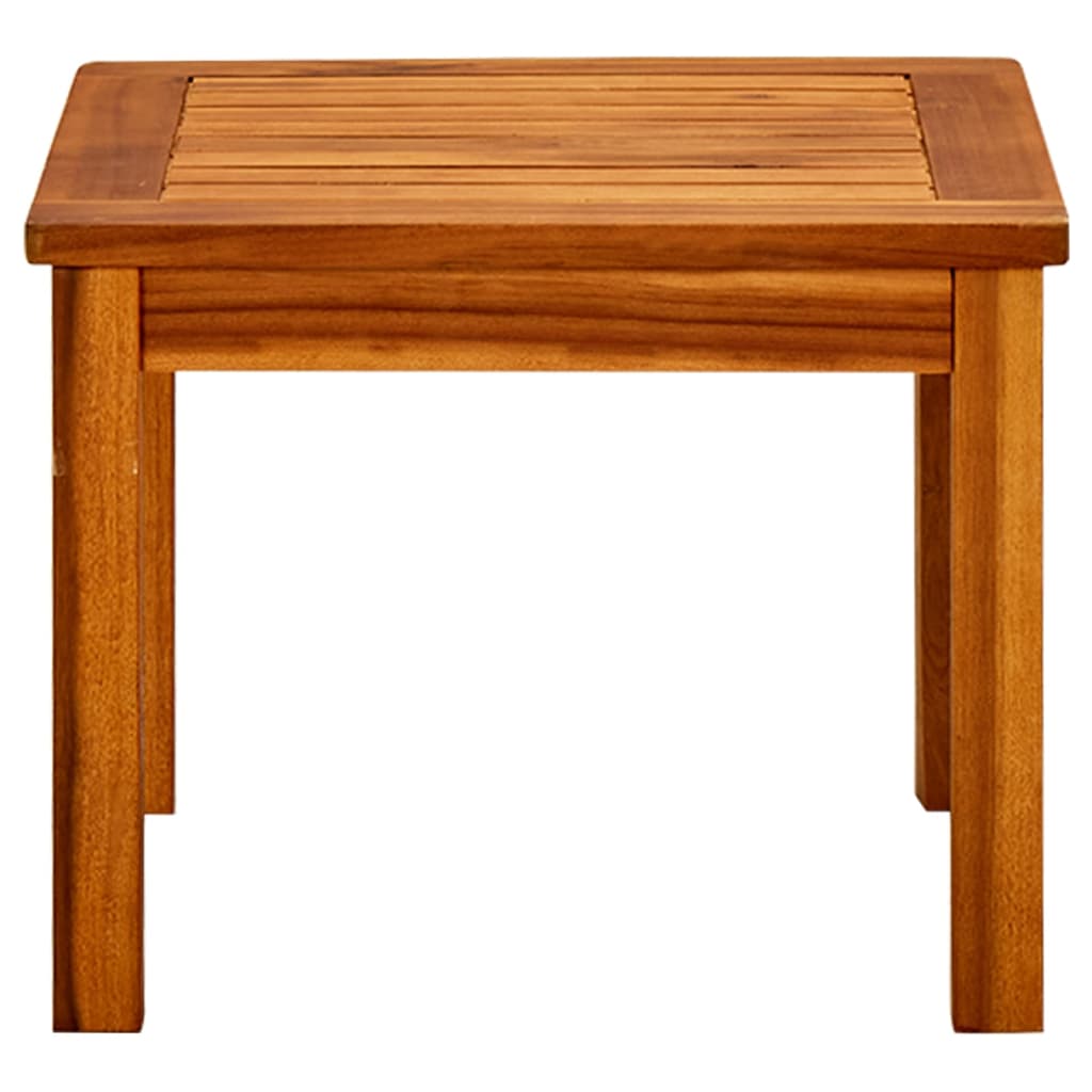 Hagesalongbord 45x45x36 cm heltre akasie