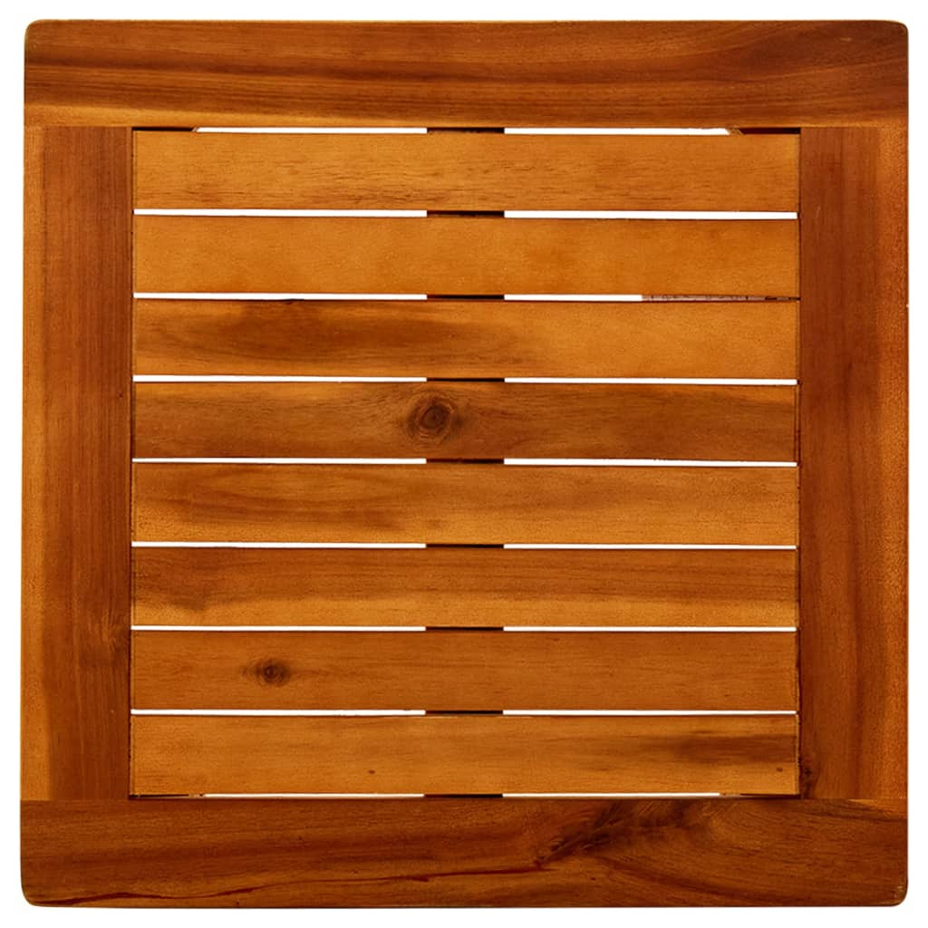 Hagesalongbord 45x45x36 cm heltre akasie