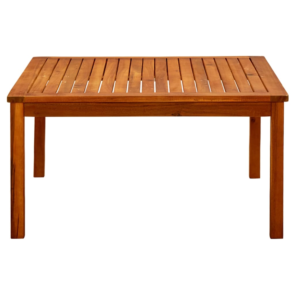 Hagesalongbord 85x85x45 cm heltre akasie