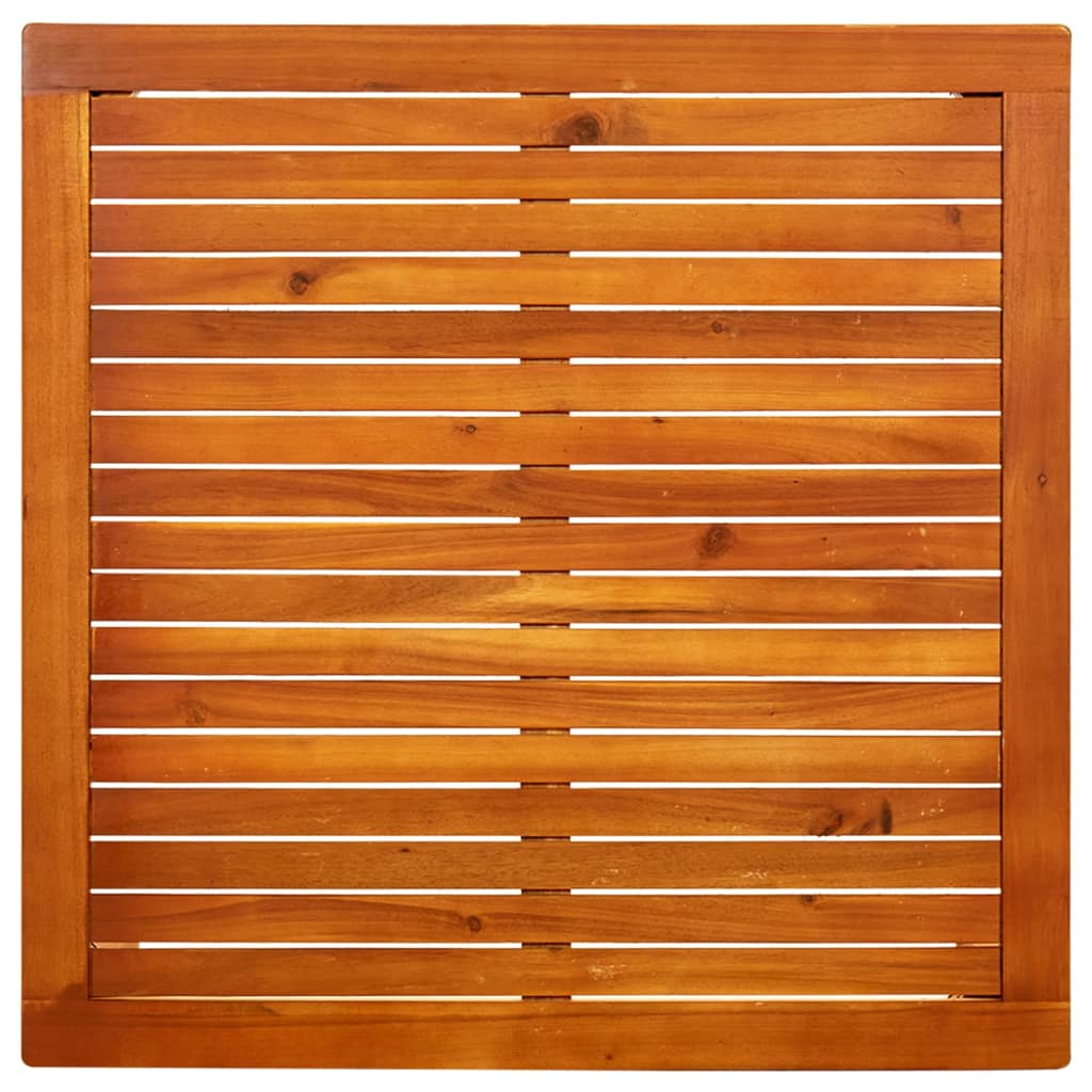 Hagesalongbord 85x85x45 cm heltre akasie