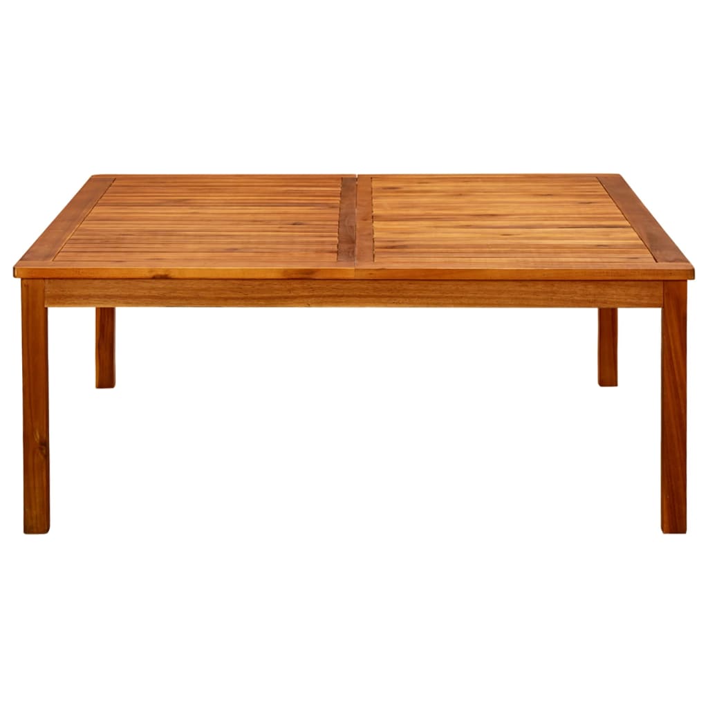 Hagesalongbord 110x110x45 cm heltre akasie