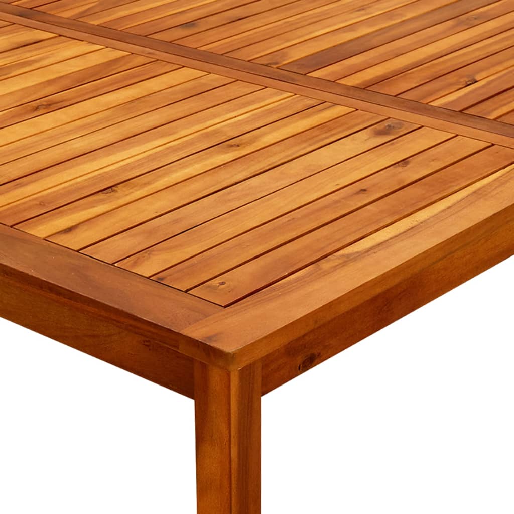 Hagesalongbord 110x110x45 cm heltre akasie