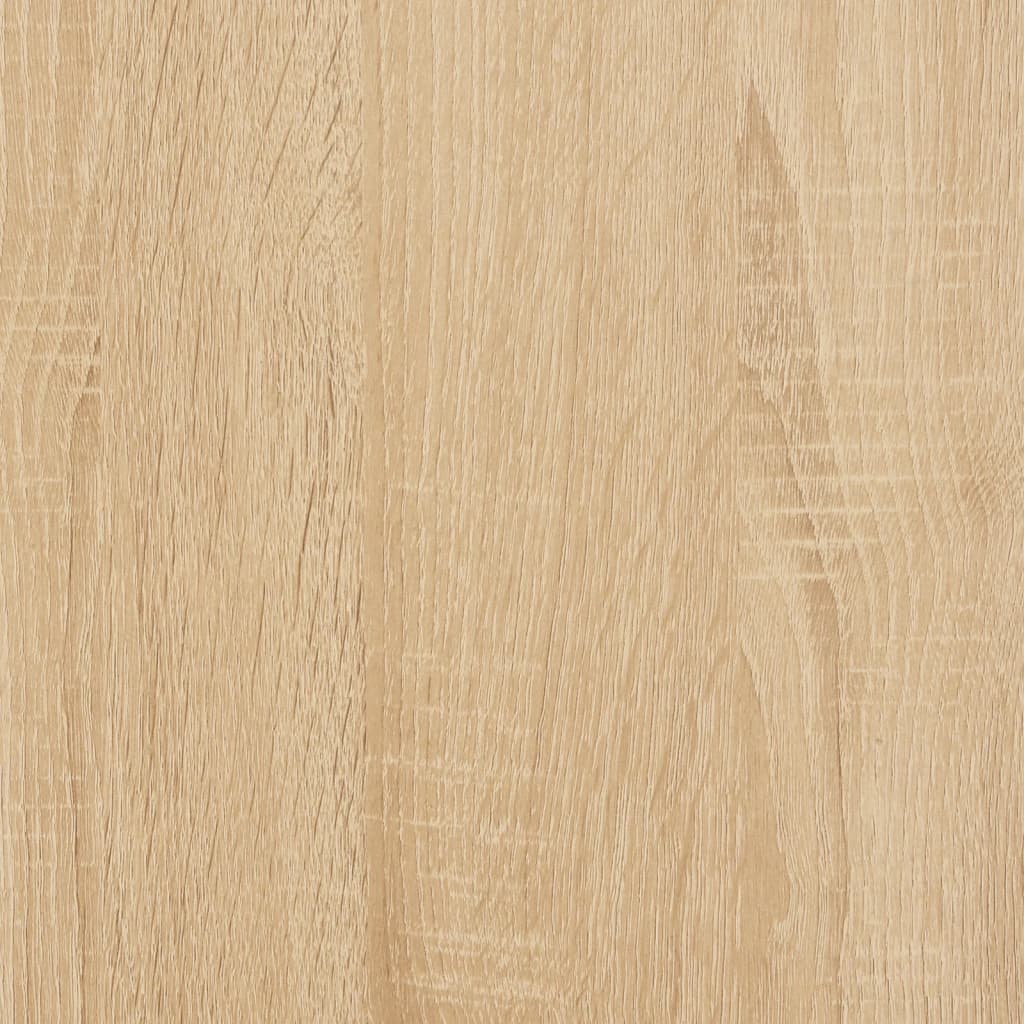 Nattbord 2 stk sonoma eik 40x35x62,5 cm sponplate