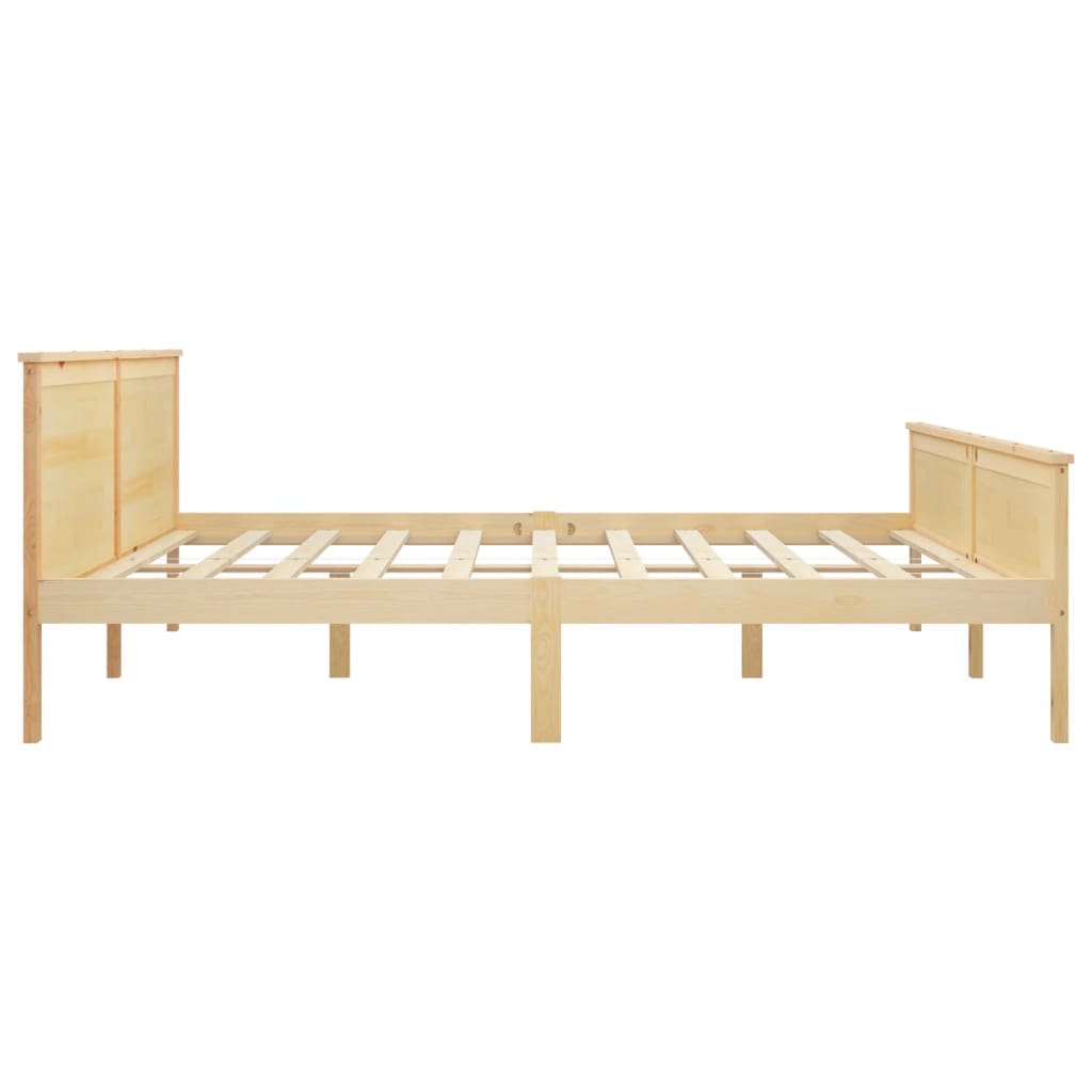 Sengeramme heltre furu 200x200 cm