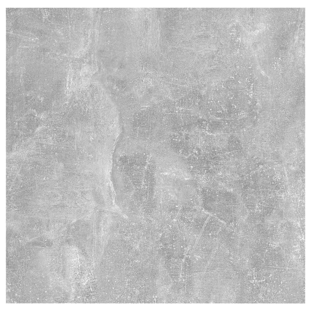 Nattbord 2 stk betonggrå 30,5x30x30 cm sponplate