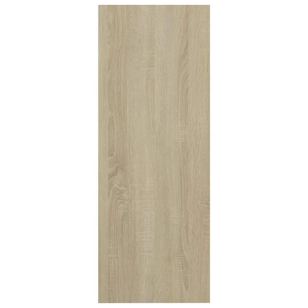 Konsollbord sonoma eik 78x30x80 cm sponplate