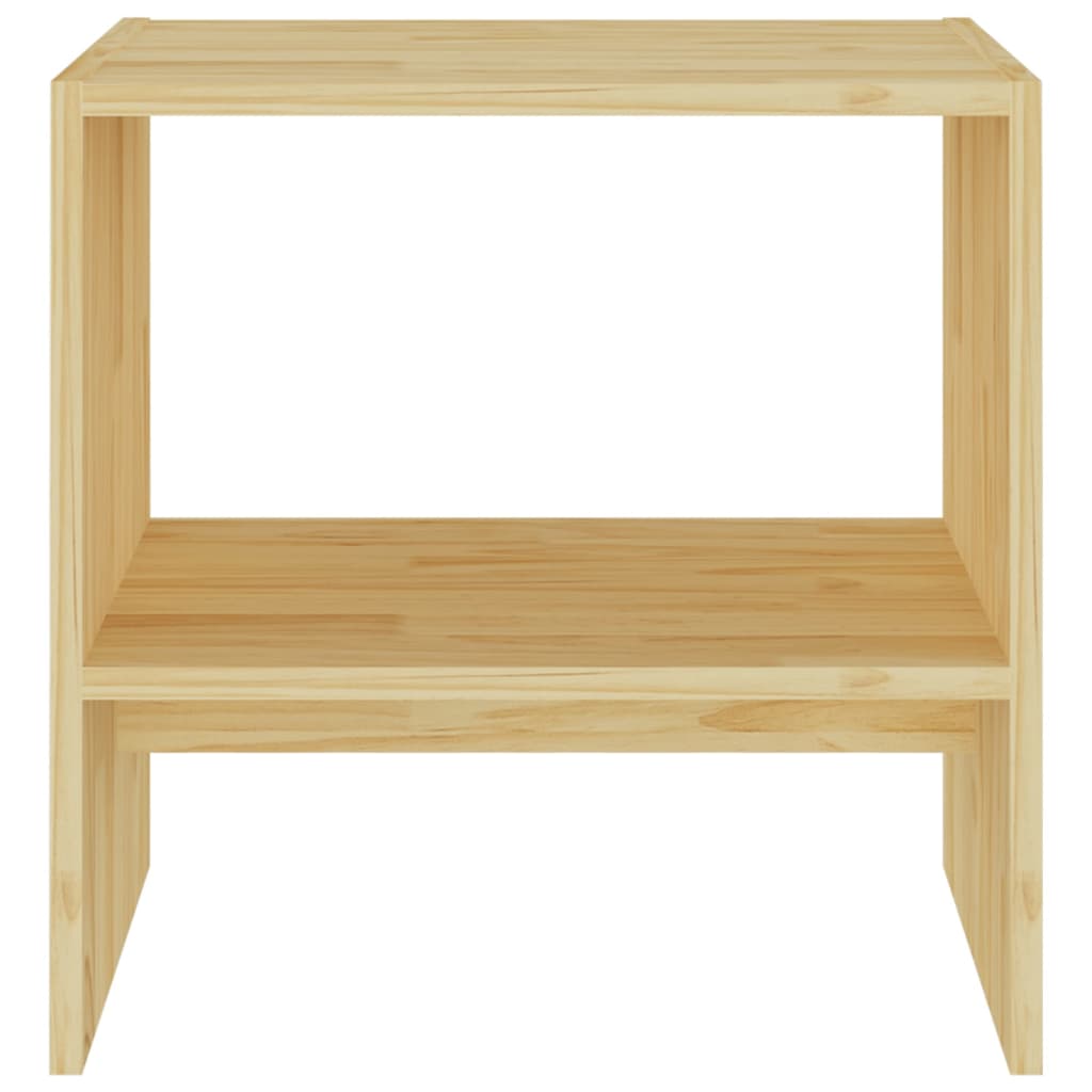 Nattbord 2 stk 40x30,5x40 cm heltre furu