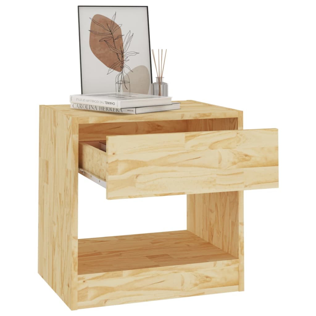 Nattbord 40x31x40 cm heltre furu