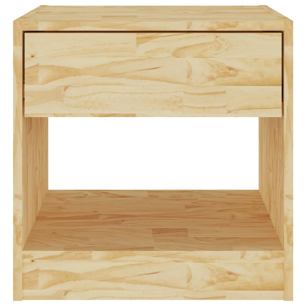 Nattbord 2 stk 40x31x40 cm heltre furu