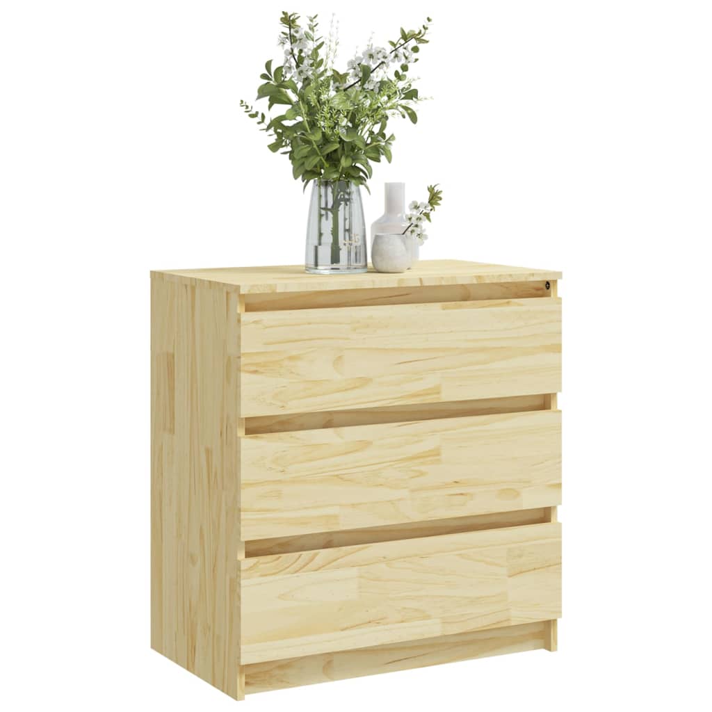 Nattbord 60x36x64 cm heltre furu