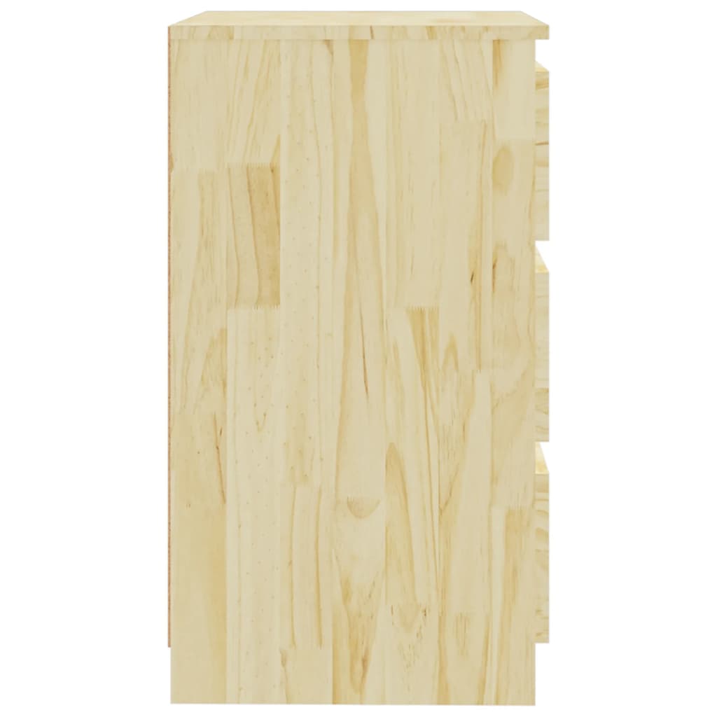 Nattbord 60x36x64 cm heltre furu