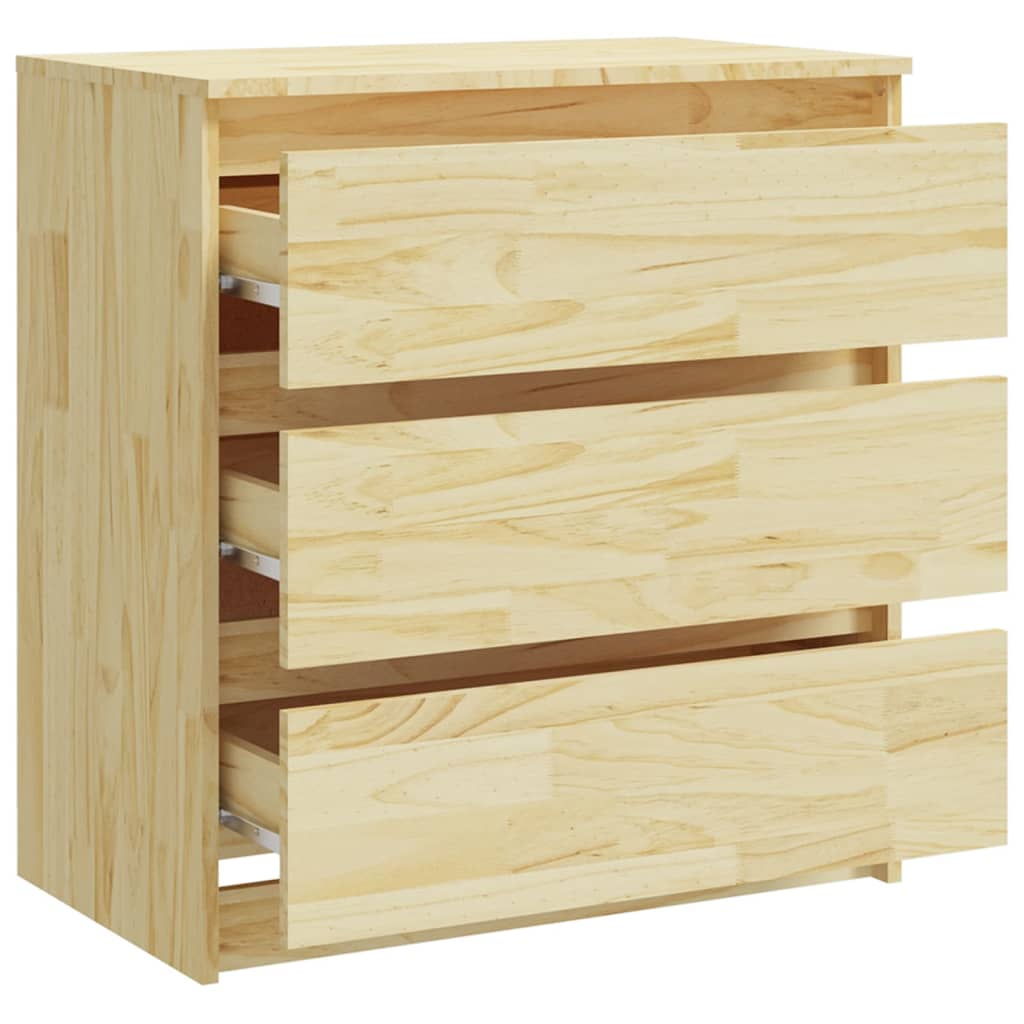 Nattbord 60x36x64 cm heltre furu