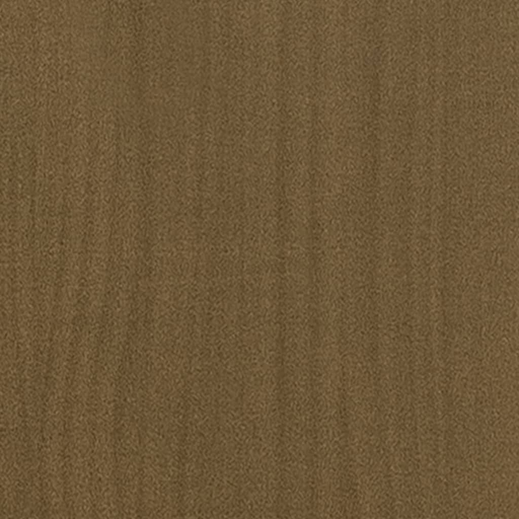 Nattbord 2 stk 40x30,5x40 cm heltre furu honningbrun
