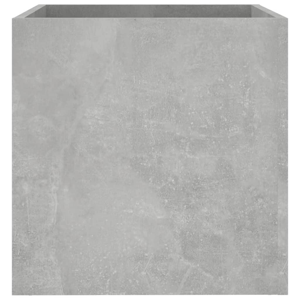 Plantekasse betonggrå 40x40x40 cm konstruert tre