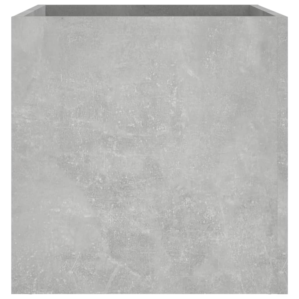 Plantekasse betonggrå 40x40x40 cm konstruert tre