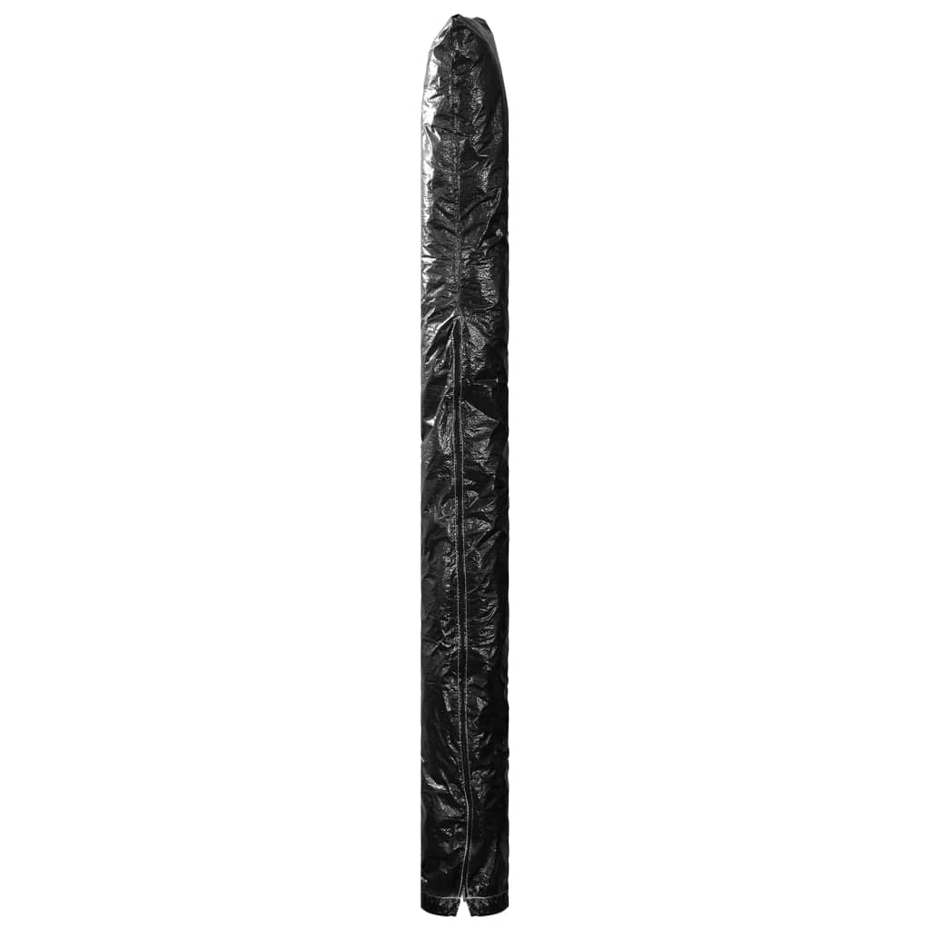 Parasolltrekk 2 stk med glidelås PE 175 cm