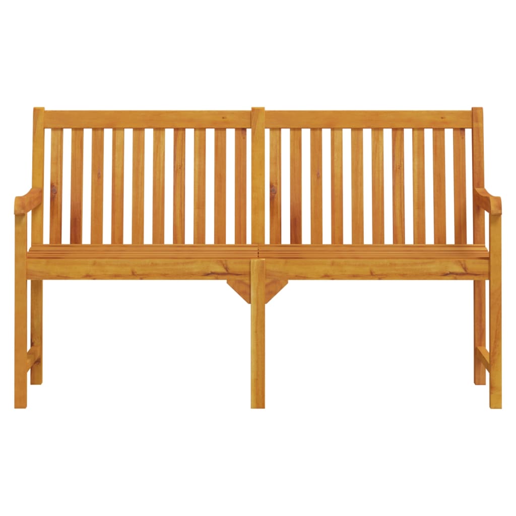 Hagebenk 150 cm heltre akasie