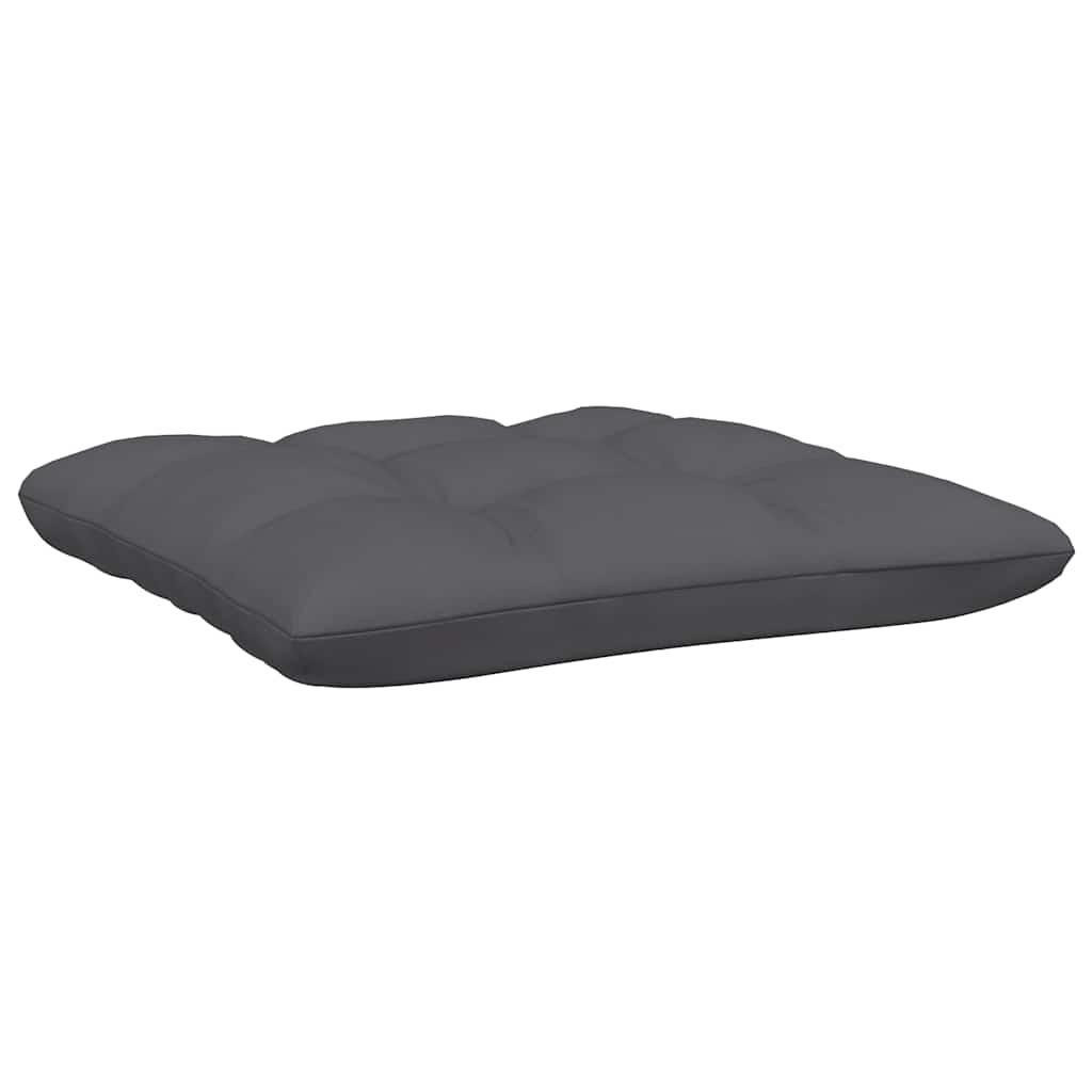 Hagesofagruppe med puter 3 deler svart heltre furu