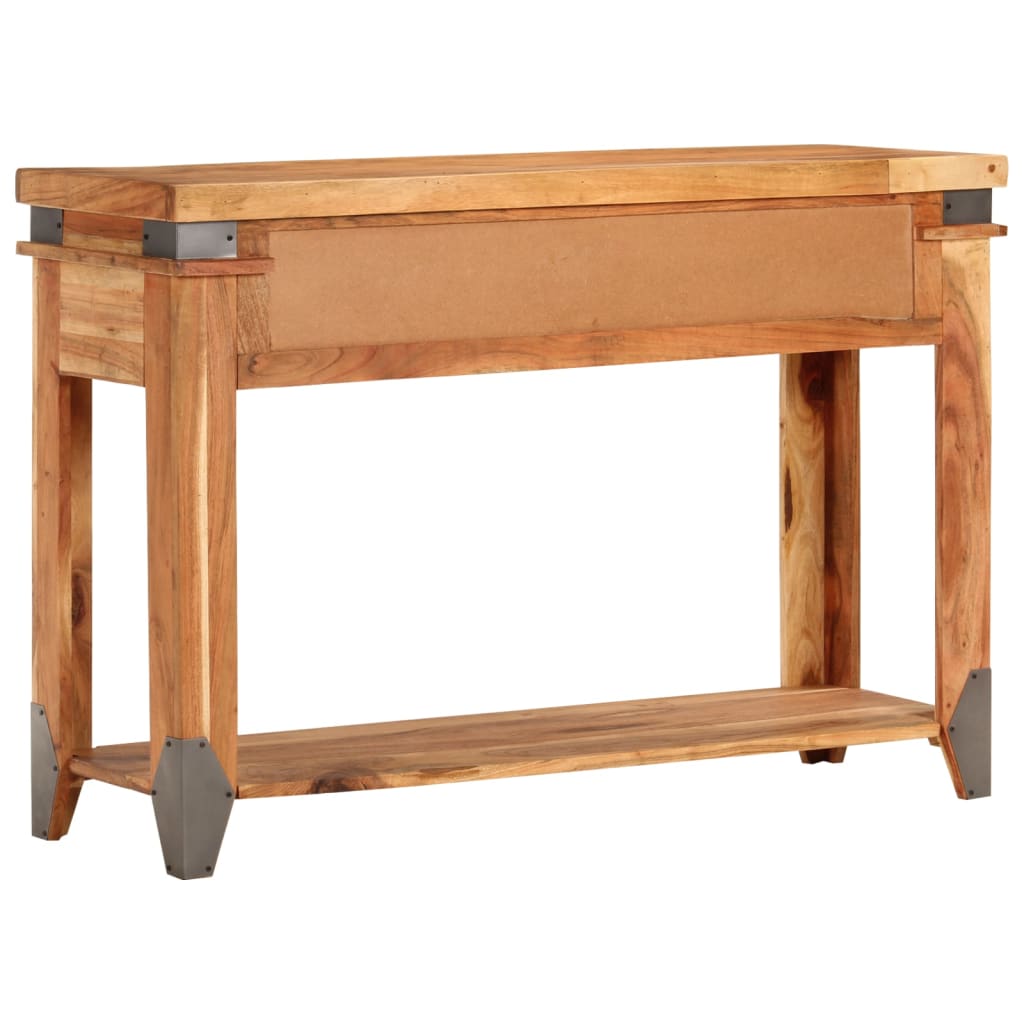 Konsollbord 110x34x74 cm heltre akasie
