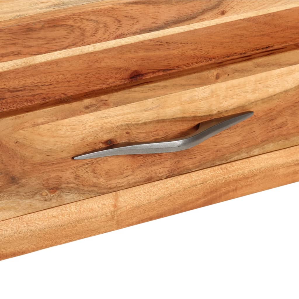 Konsollbord 110x34x74 cm heltre akasie