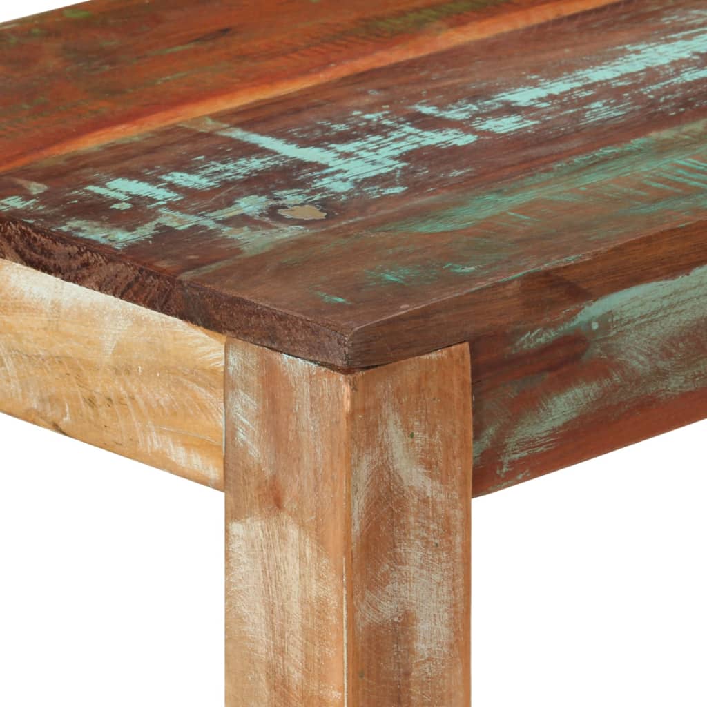 Konsollbord 110x35x76 cm gjenvunnet heltre