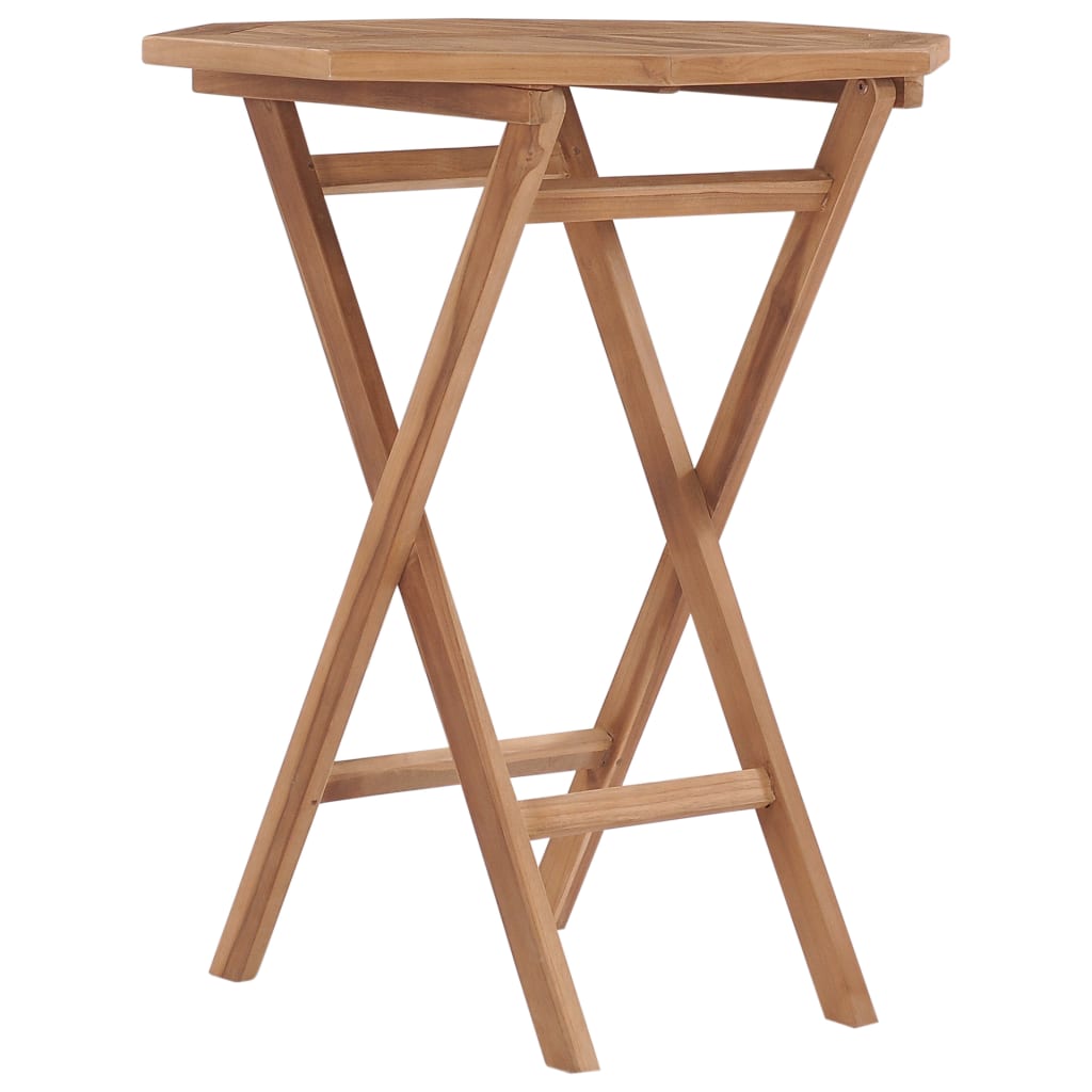 Hagespisestuesett 3 deler heltre teak