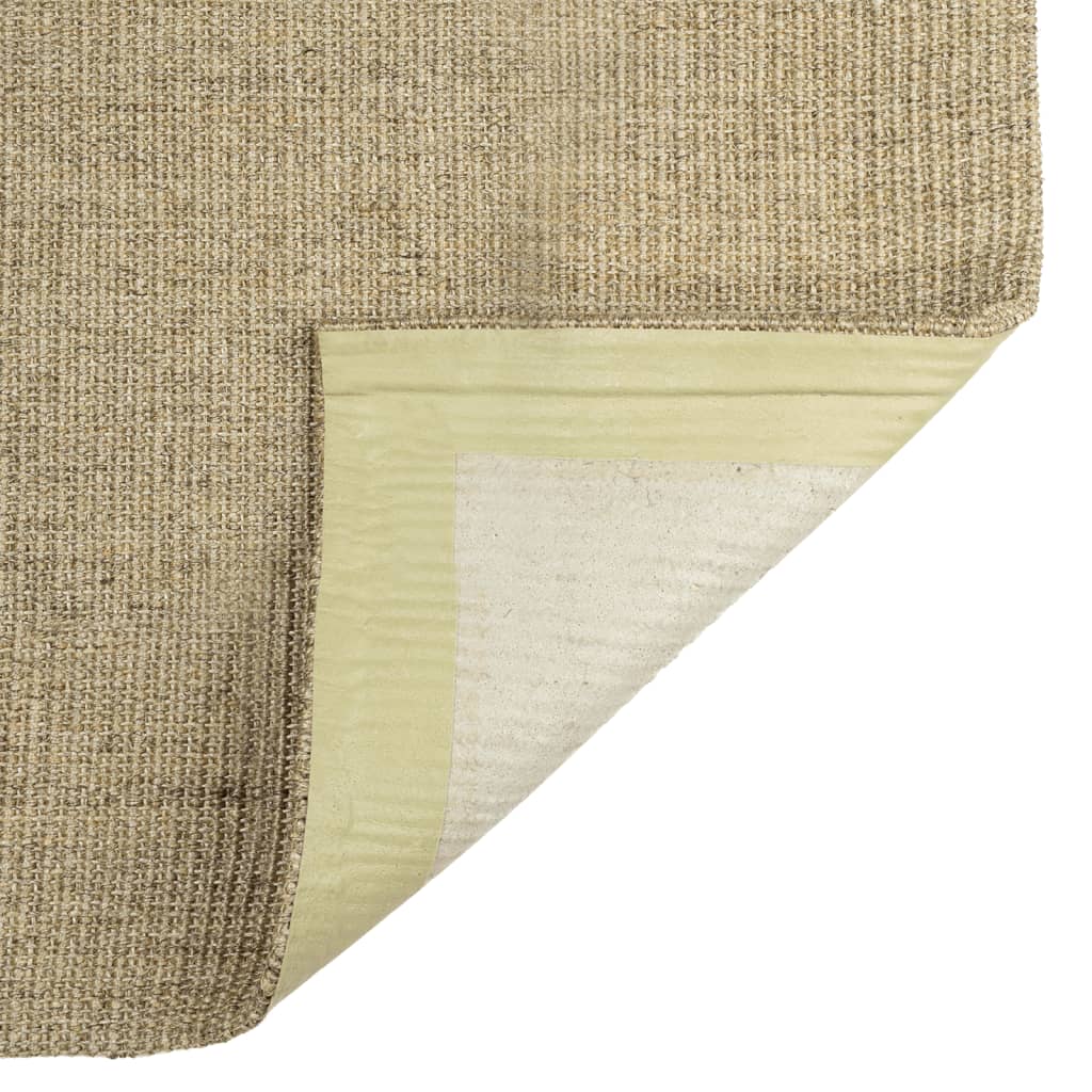 Teppe naturlig sisal 66x350 cm grønn