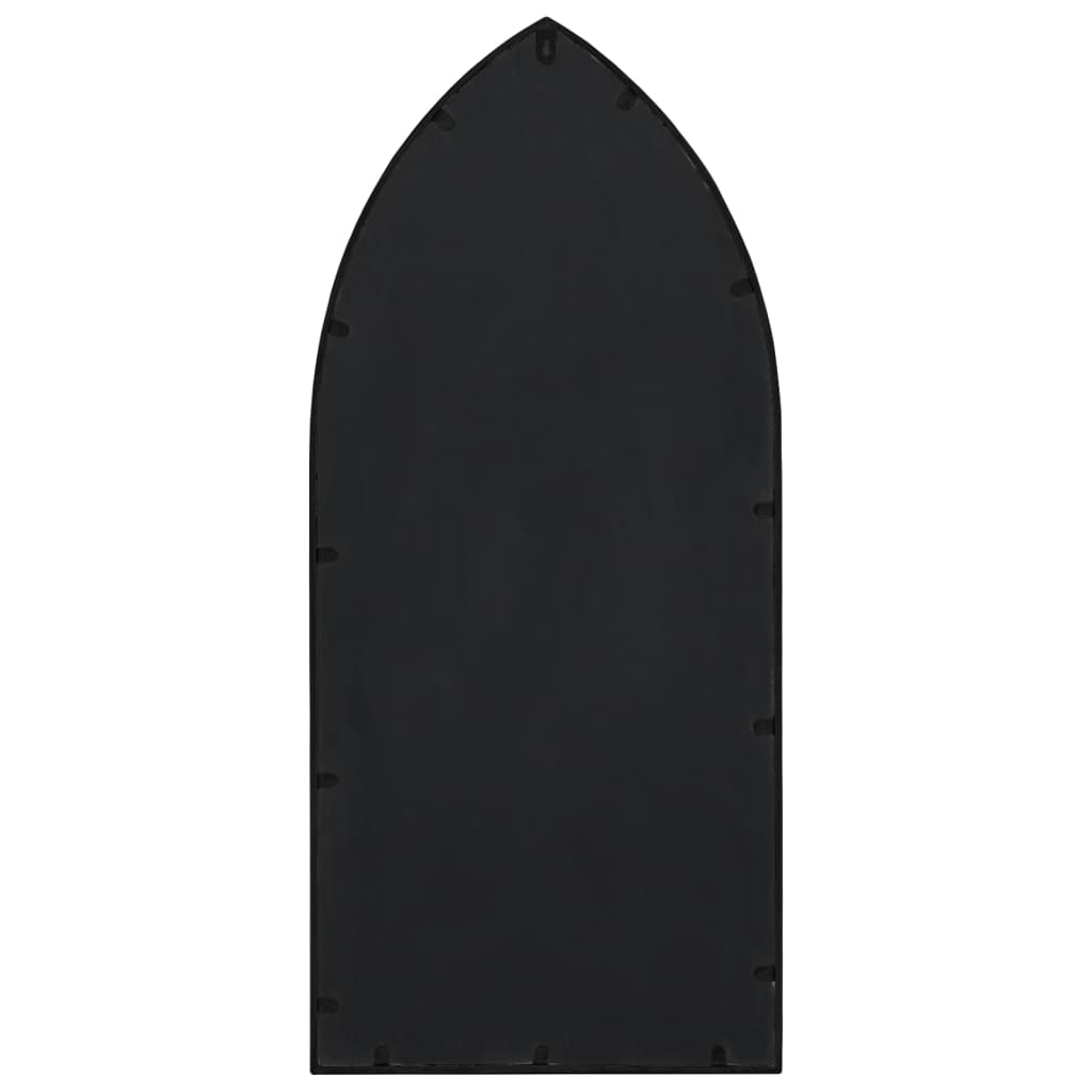 Hagespeil svart 70x30 cm for utendørs bruk jern