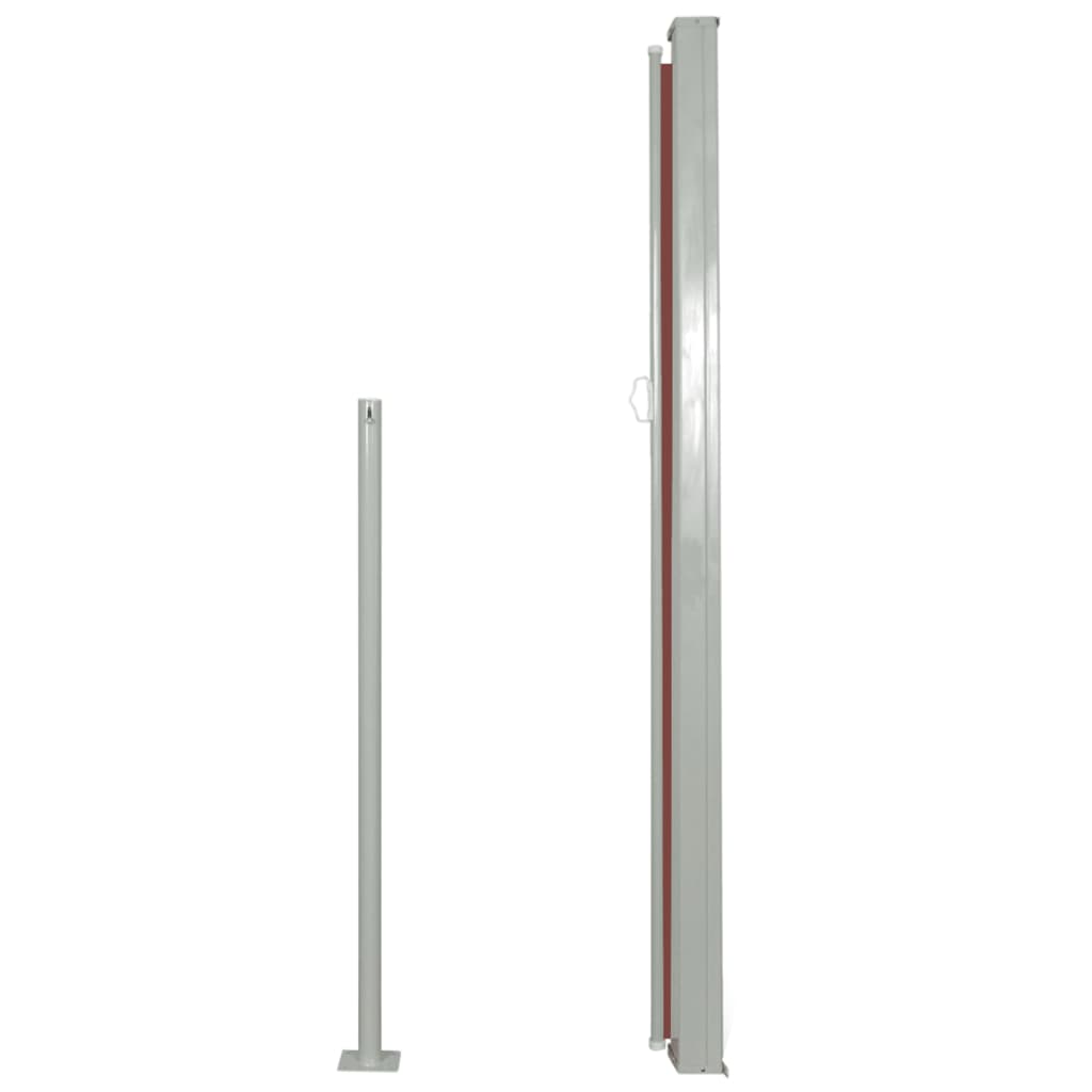 Uttrekkbar sidemarkise 160x300 cm brun