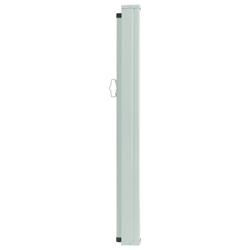 Uttrekkbar sidemarkise 170x300 cm svart