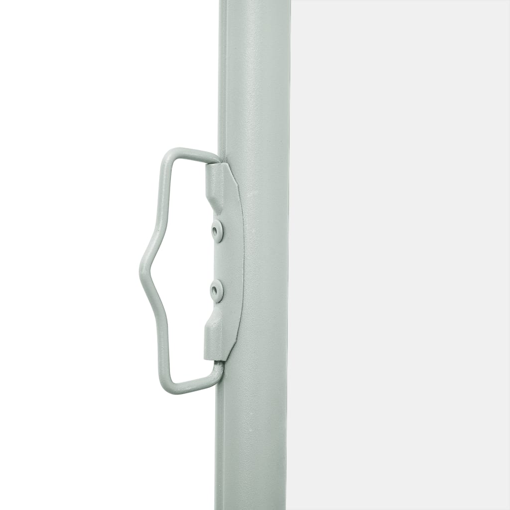 Uttrekkbar sidemarkise 140x600 cm kremhvit