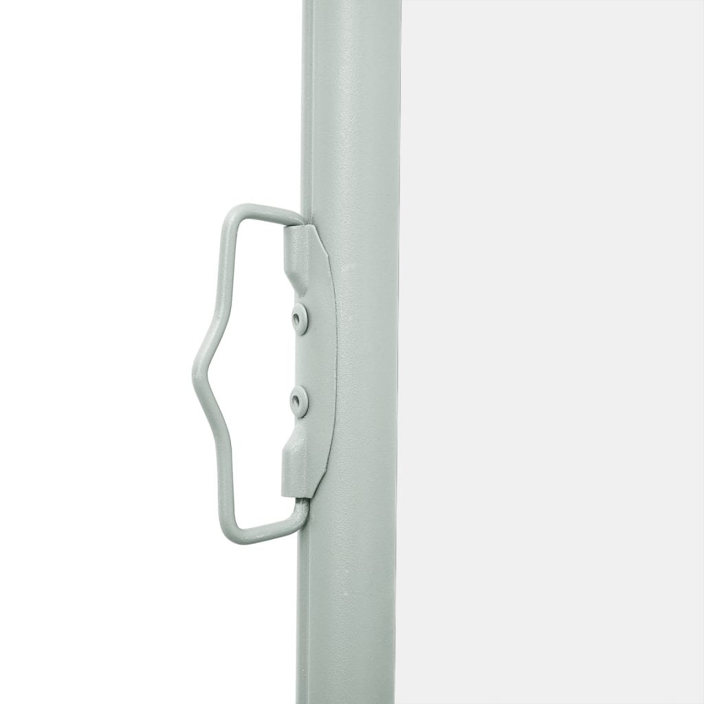 Uttrekkbar sidemarkise 160x600 cm kremhvit