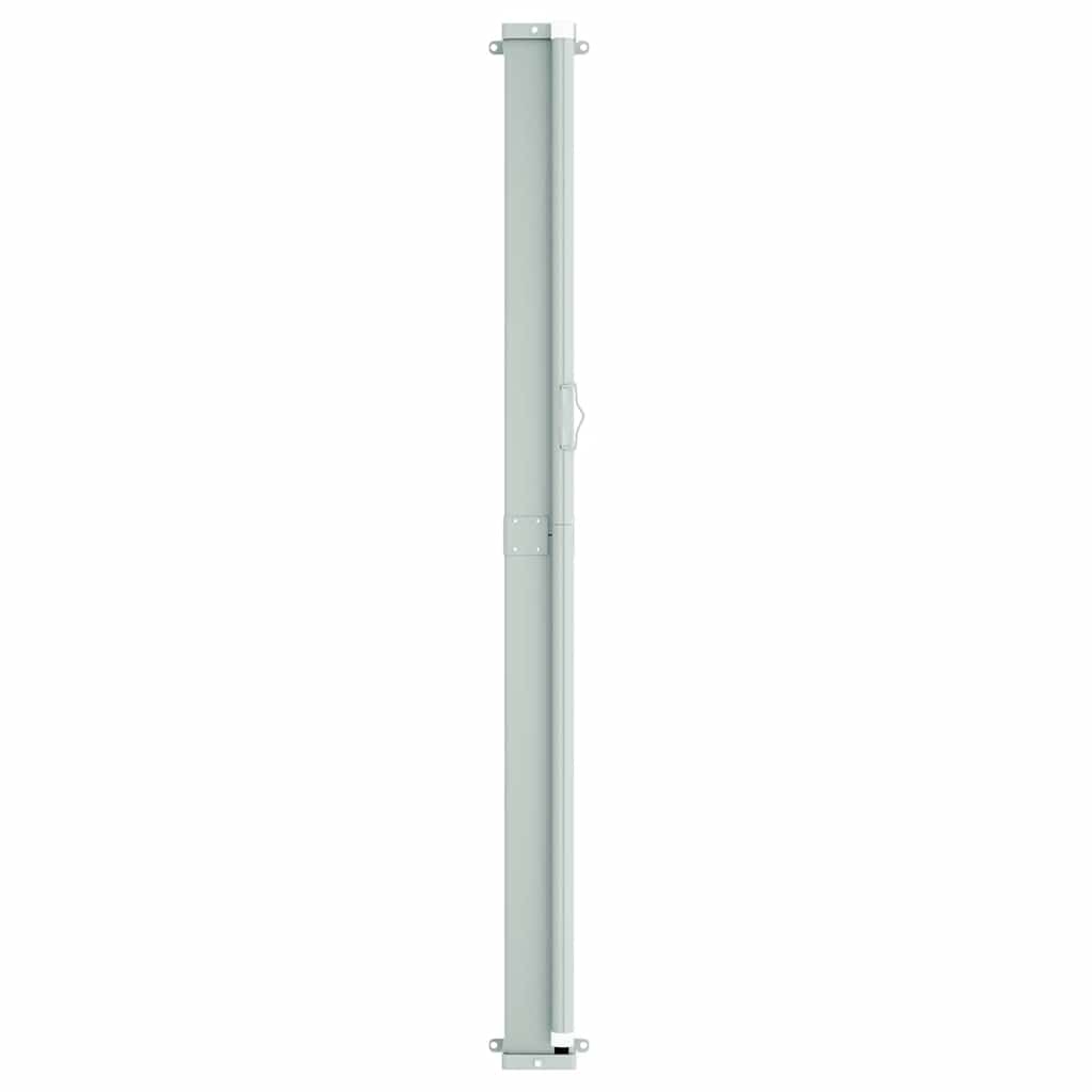 Uttrekkbar sidemarkise 180x600 cm kremhvit